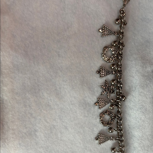 Silver Charm Bracelet with Holiday Charms - Picture 2 of 2